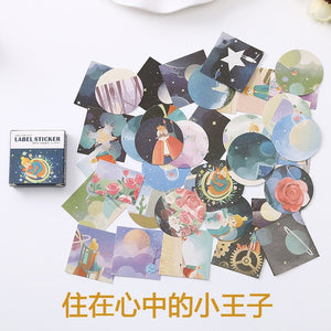 40 PCS/box Mini Cartoon Paper Sticker Decoration Decal DIY Album Scrapbooking Seal Sticker Kawaii Stationery Gift Material Escol