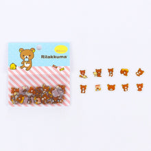 Load image into Gallery viewer, 80 pcs/bag Japanese Stationery Stickers Cute Cat Sticky Paper Kawaii PVC Diary Bear sticker For Decoration Diary Scrapbooking